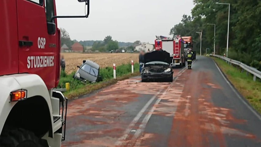 Do wypadku doszło w środę, 25 września, na trasie Mirocin...