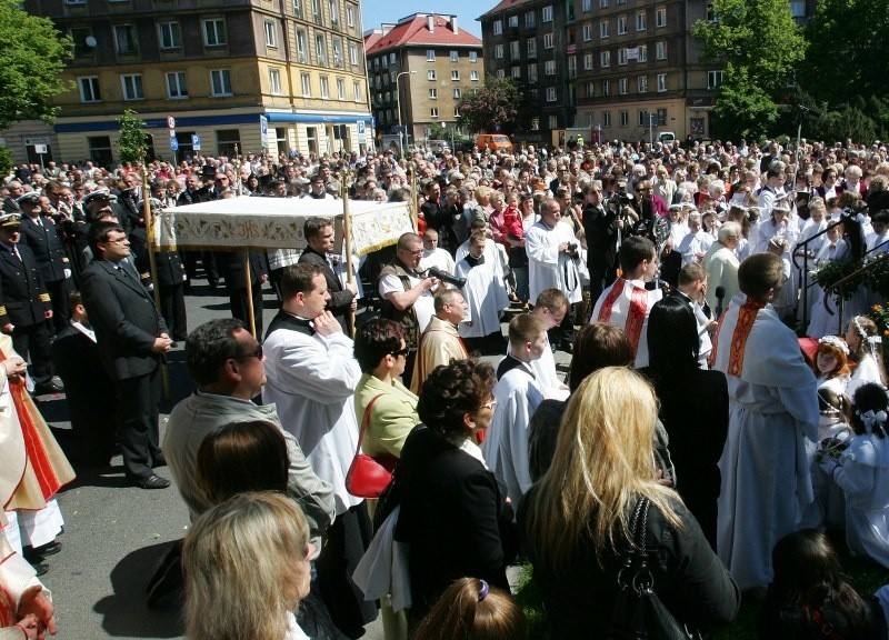 Obchody Bożego Ciała w Szczecinie