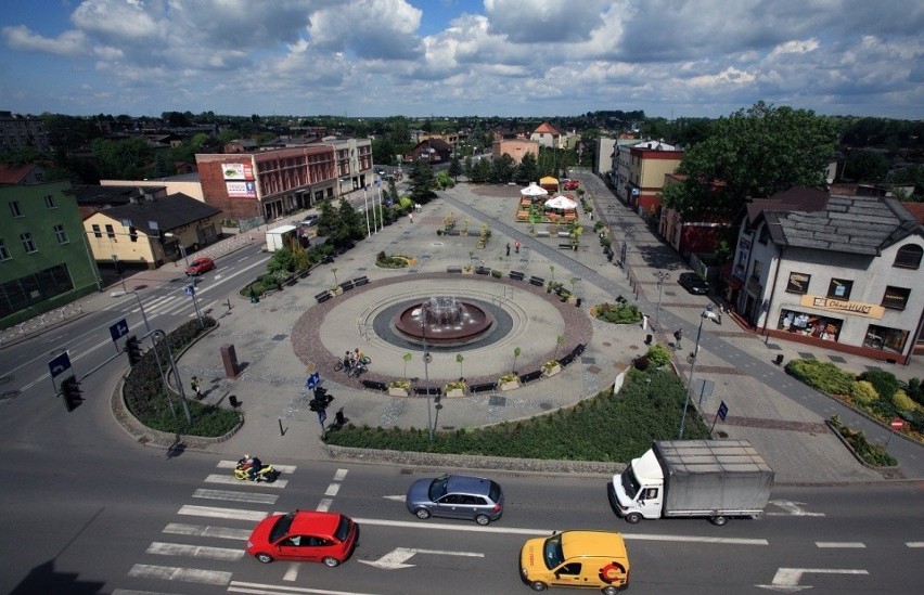 Rynek w Rydułtowach