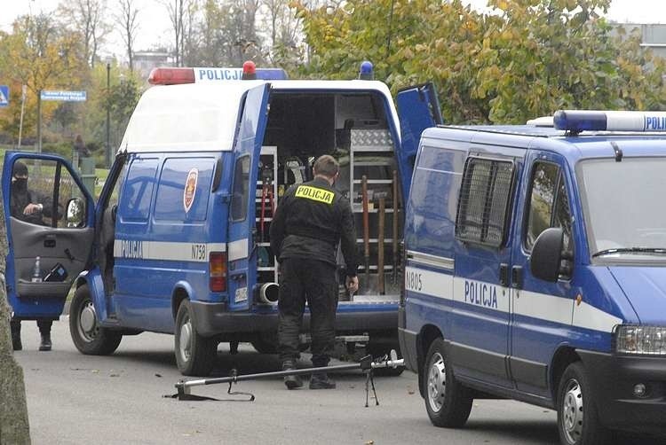 Antyterroryści z Gdanska usuwali niewybuch znaleziony na...