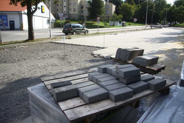 Trwa przebudowa parkingu przy ul. Romantycznej 