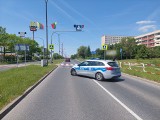 Wypadek na przejściu dla pieszych w Żorach. Potrącona rowerzystka!