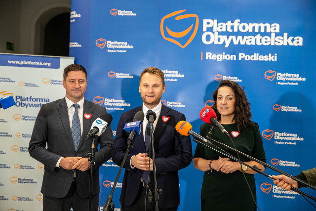 Wybory 2023. Truskolaski: Jestem niezwykle zadowolony z wyniku Koalicji Obywatelskiej