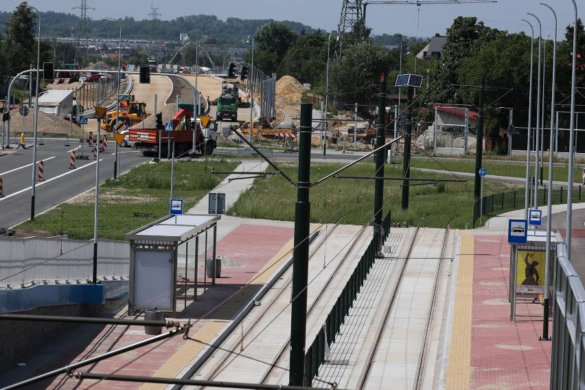 Do końca zbliża się budowa linii tramwajowej do Górki...
