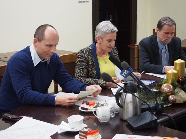 Andrzej Kopeć (z lewej) spotka się dziś z mieszkańcami.