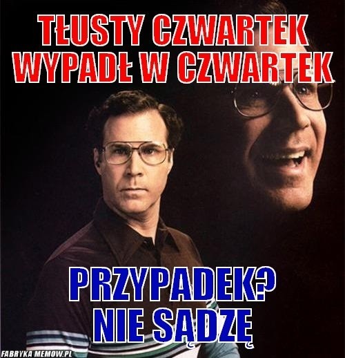 Tłusty Czwartek MEMY...