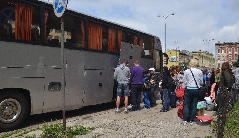 Na pierwszy turnus wakacji w Sulejowie, organizowanych przez...