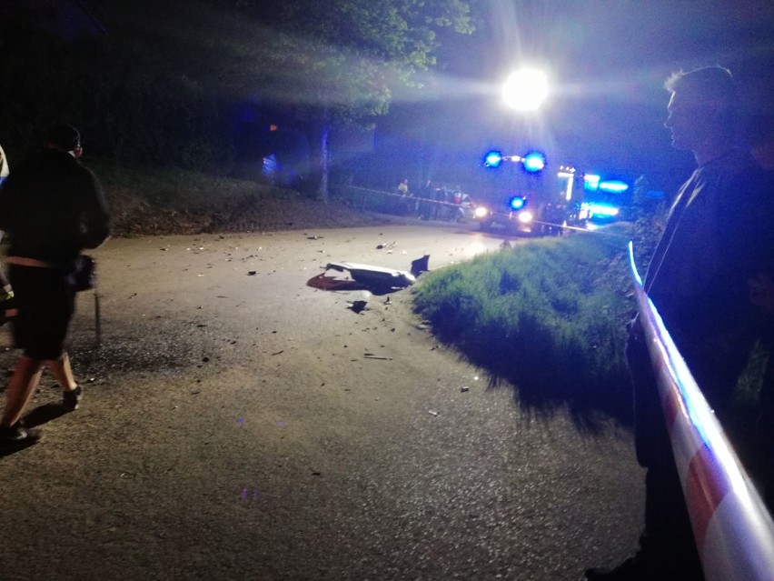 Dwa samochody zderzyły się w Czeluśnicy. Pasażerowie trafili do szpitala