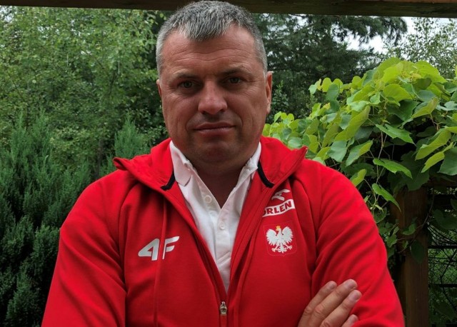 Artur Błąsiński, trener i wychowawca lekkoatletów RLTL Optima Radom.