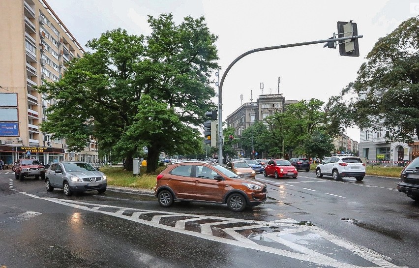 Plac Zgody w Szczecinie.