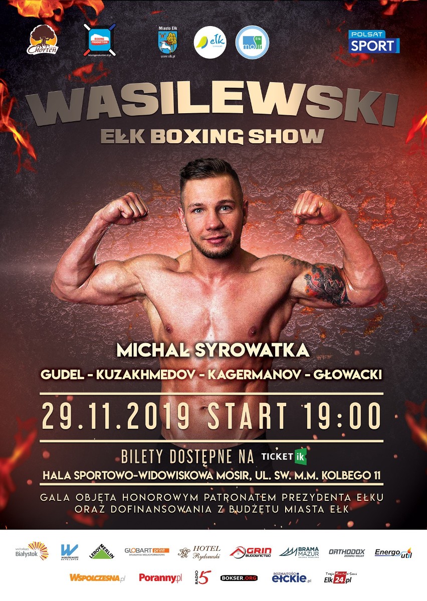 40 event grupy Chorten Boxing Production odbędzie się w Ełku...