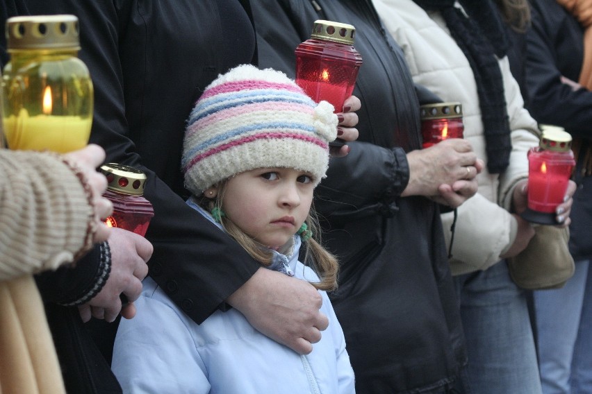 Takze male dzieci przyszly na Czarny Marsz.