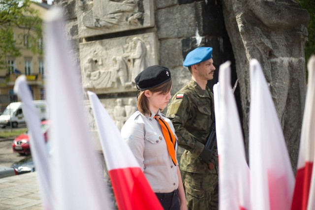 W Słupsku upamiętnili Dzień Zwycięstwa.