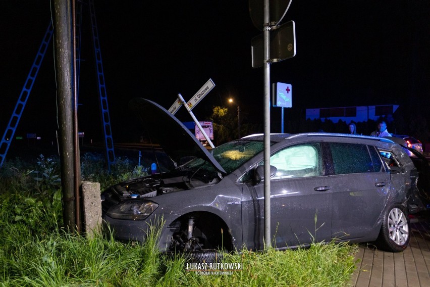 Knyszyn. Wypadek na DK 65. Kobieta z dzieckiem w szpitalu (zdjęcia)