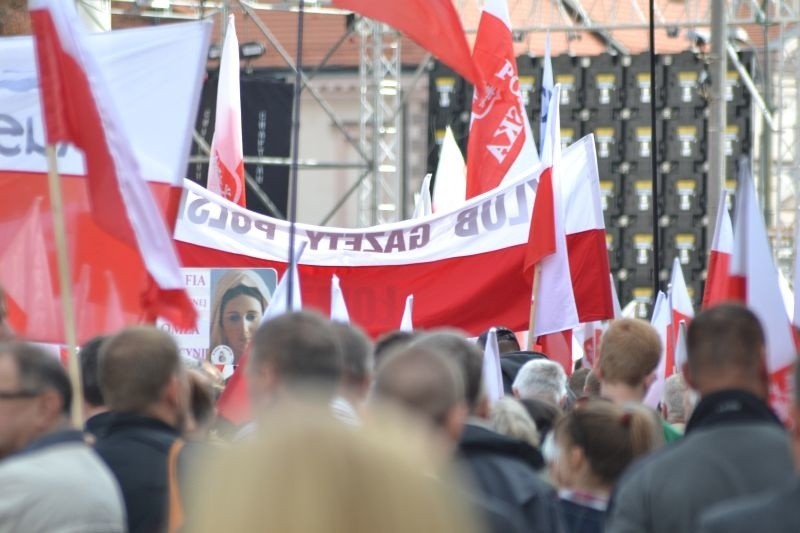 Manifestacja w Warszawie to okazja do wykrzyczenia...