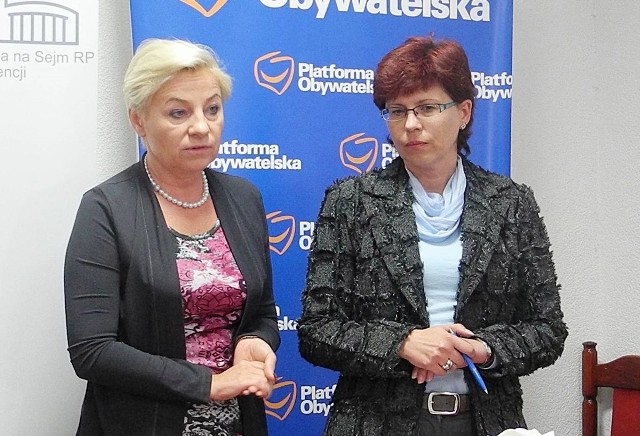 Zofia Ławrynowicz (z lewej) i Agnieszka Ignasiak przez kilka lat szły ramię w ramię. Pierwsza z pań w latach 2011-2015 była posłanką, a druga piastowała stanowisko dyrektora jej biura poselskiego