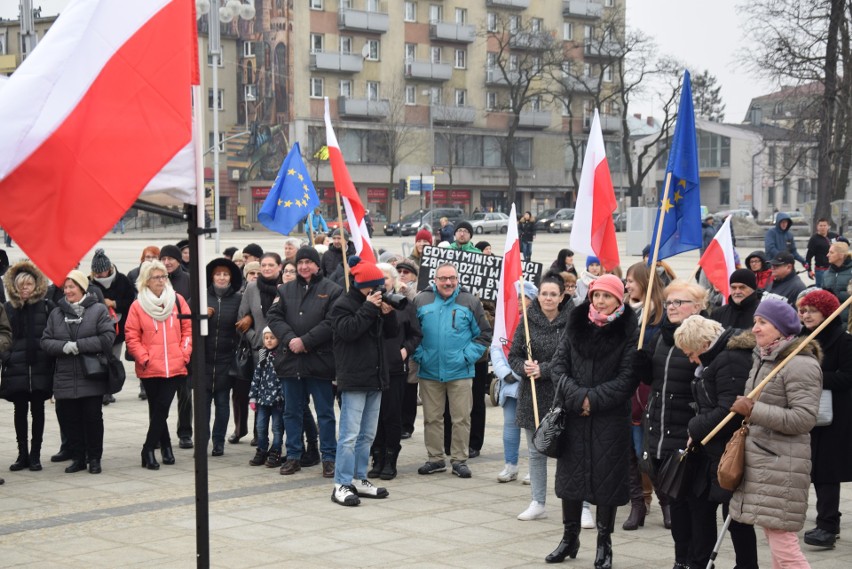 Dzisiaj, 23 marca, w Częstochowie też odbył  się protest...