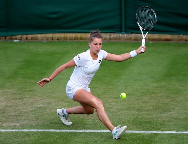 Maja Chwalińska nie powtórzy osiągnięcia sprzed roku i tym razem nie wystąpi w wielkoszlemowym turnieju głównym w Londynie.
