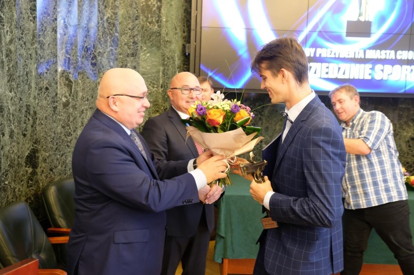 Kajetan Duszyński odebrał nagrodę prezydenta Chorzowa w...