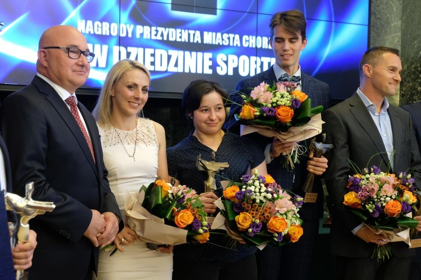 Kajetan Duszyński odebrał nagrodę prezydenta Chorzowa w...