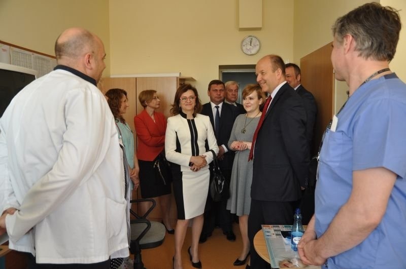 Wizyta ministra zdrowia Konstantego Radziwiłła w staszowskim...
