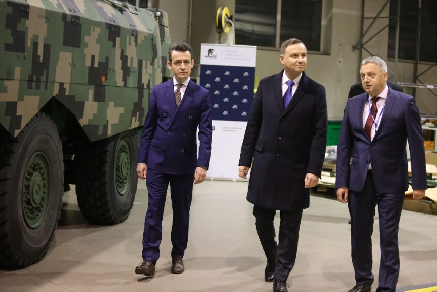 Prezydent RP Andrzej Duda w czwartek, 9 marca, odwiedził...