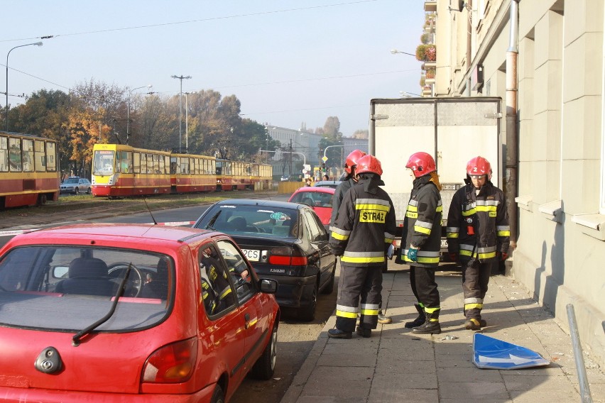 Wypadek na skrzyżowaniu Zielonej i 28 Pułku Strzelców...