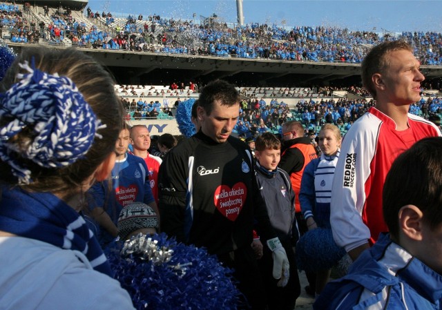 Luty 2009 rok - Wielkie Derby Śląska Ruchu z Górnikiem na Stadionie Śląskim.