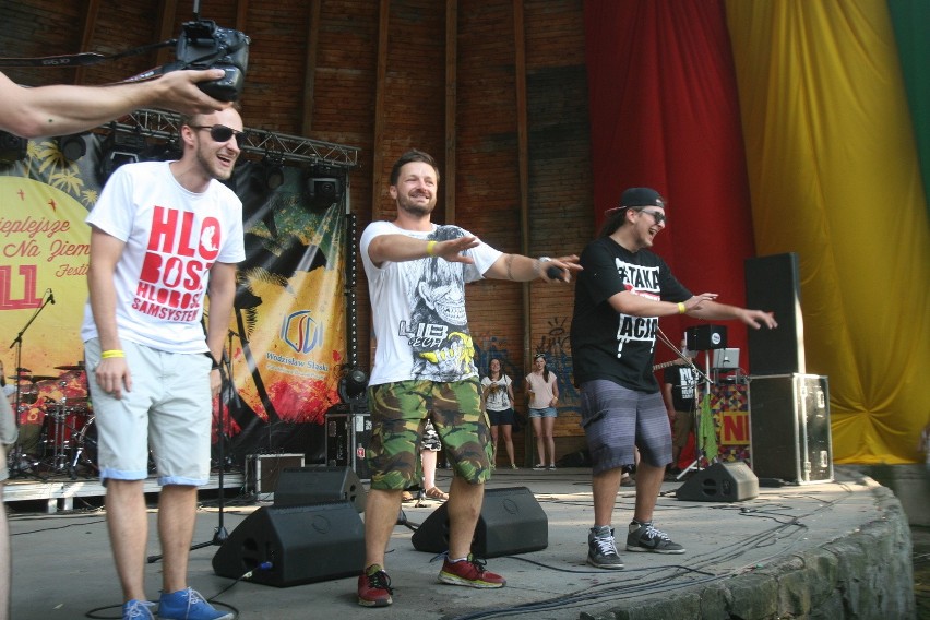 Festiwal Reggae w Wodzisławiu. Gwiazdy na scenie, pod sceną tłumy [ZDJĘCIA]