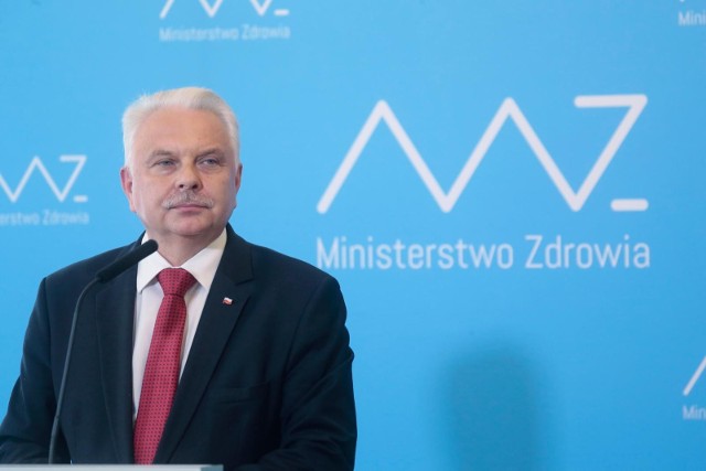 Wiceminister zdrowia Waldemar Kraska podał nowe dane dotyczące zakażeń koronawirusem