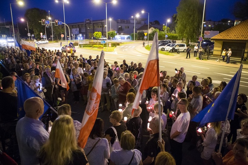 "Łańcuch światła" przed tarnowskim sądem