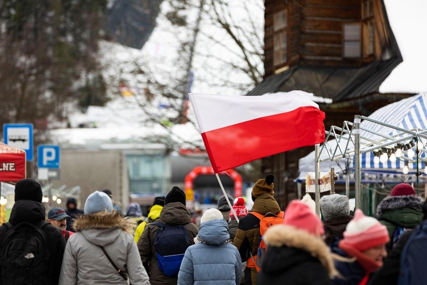 Wietrzna niedziela w Zakopanem