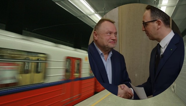 Wiceprezydent Krakowa Andrzej Kulig spotkał się z ministrem infrastruktury Dariuszem Klimczakiem. Rozmowy dotyczyły m.in. projektowania metra w stolicy Małopolski.