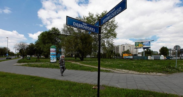 Przy skrzyżowaniu ulic Medweckiego i Dąbrowskiej powstanie miasteczko rowerowe