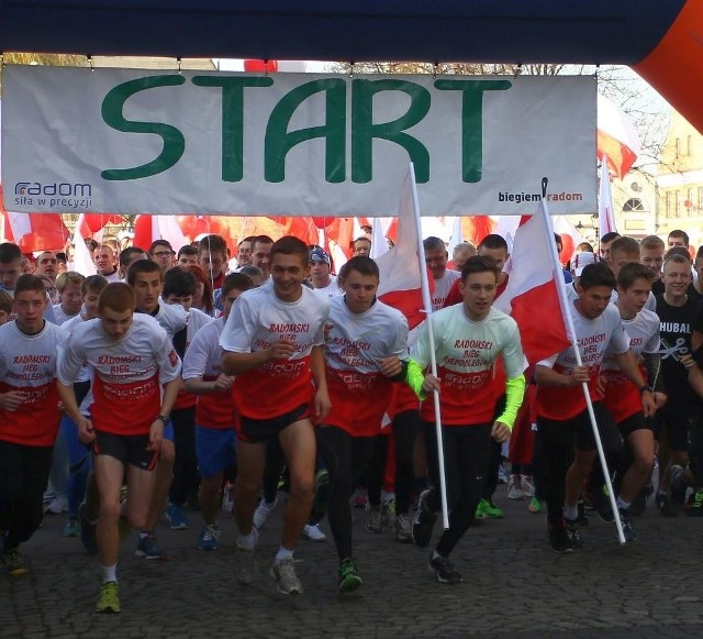 Pół tysiąca osób wzięło udział w II Biegu Niepodległości