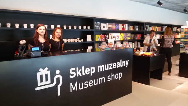 Otwarcie nowego Muzeum Śląskiego. 26 czerwca 2015. Sklep muzealny