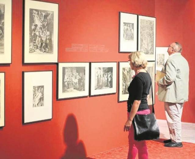 W galerii prezentowano też m.in. szkice Rubensa