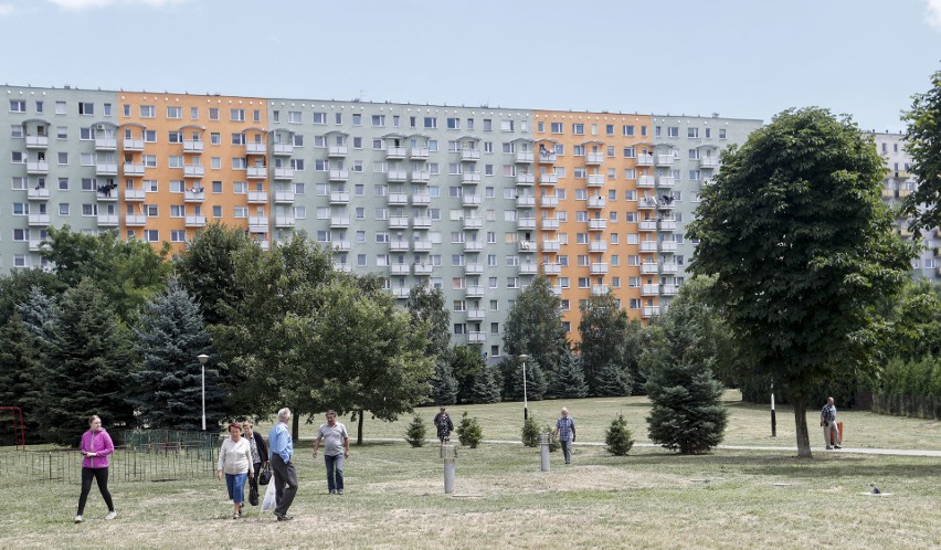 Nie dla nowych bloków, protest mieszkańców os. Nowe Miasto w...