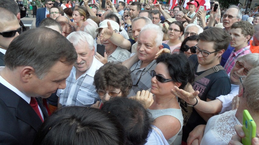 Prezydent Andrzej Duda w Tychach