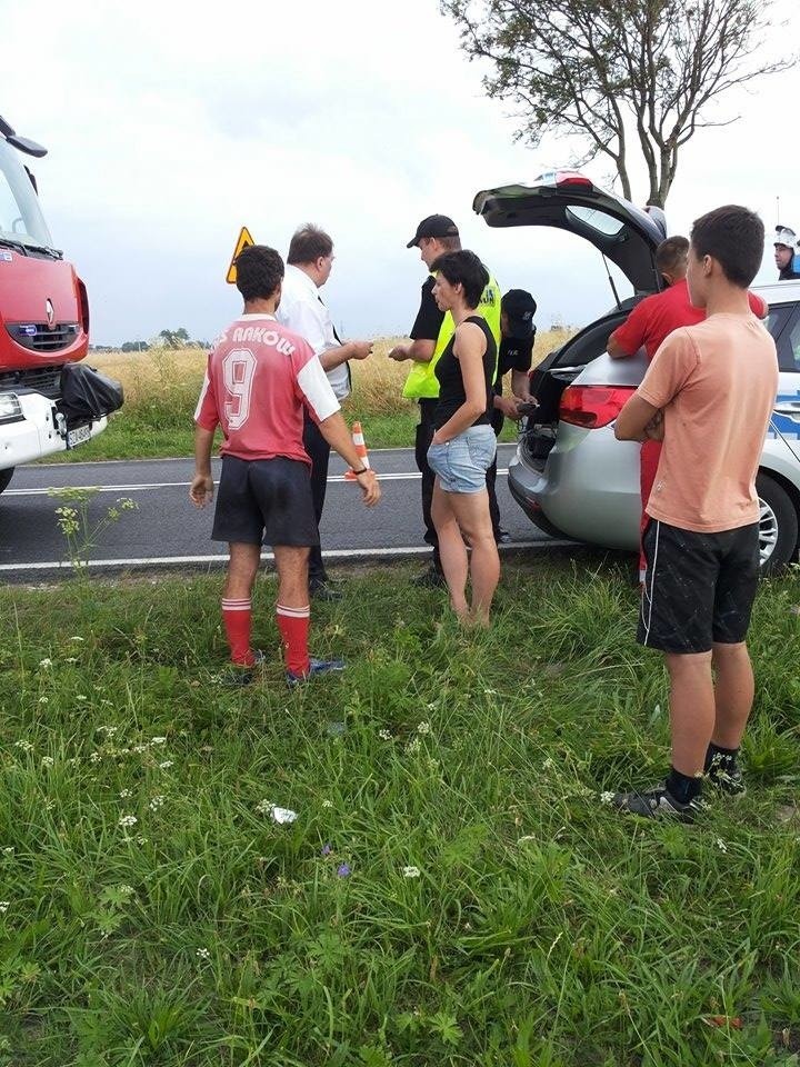 DZ24: Wypadek z udziałem burmistrza Szczekocin [ZDJĘCIA]