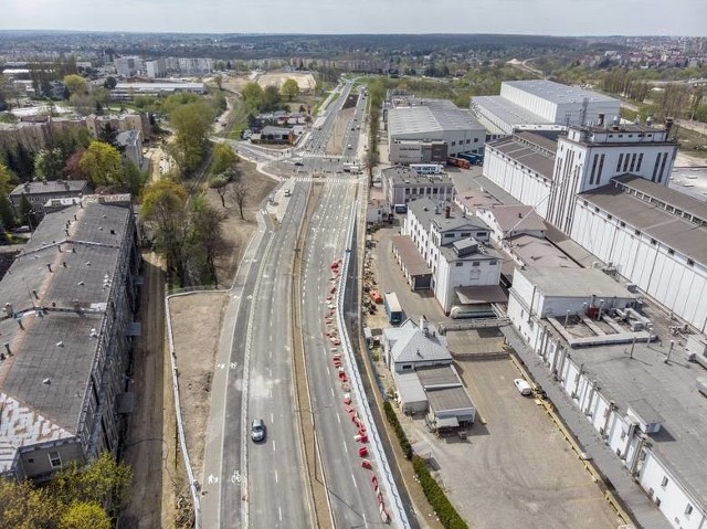 Ul. Wrotkowska tuż po remoncie