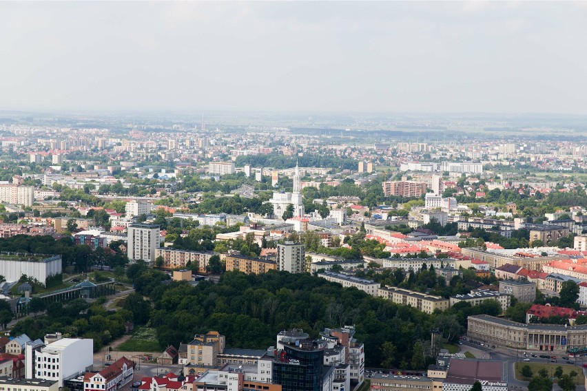 Białystok z lotu ptaka - 15.06.2014