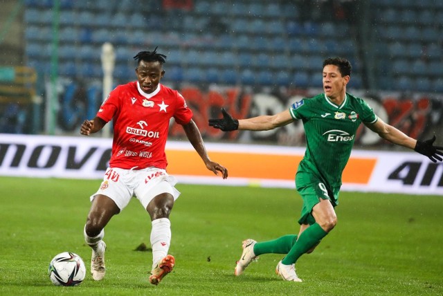 Były piłkarz Wisły Kraków Yaw Yeboah słynie z dobrego panowania nad piłką