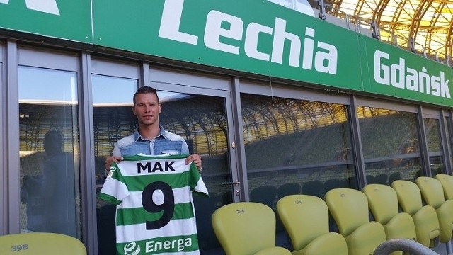 W Lechii Gdańsk Michał Mak zagra z numerem 9