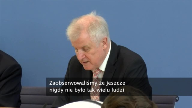 Horst Seehofer, szef niemieckiej agencji wywiadowczej