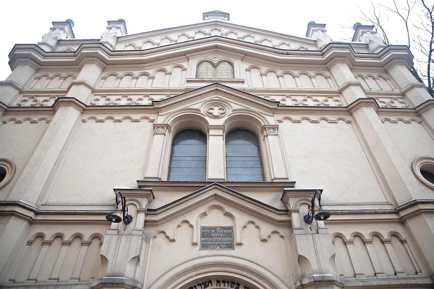 Synagoga Tempel w Krakowie to jedna z dwóch czynnych synagog...