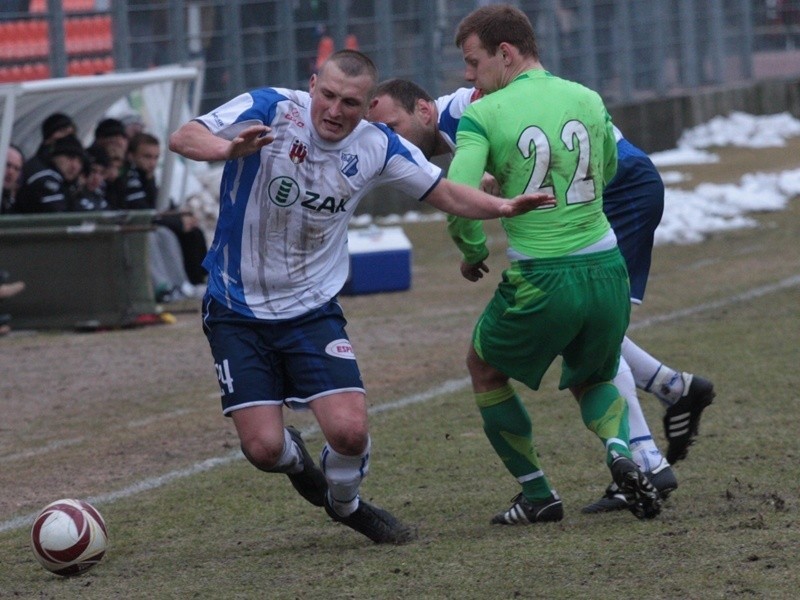 MKS Kluczbork pokonal na wlasnym boisku Górnik Polkowice 2:0