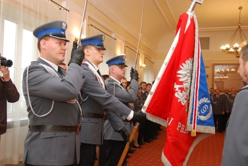 Dzisiaj o godz. 10 w Komendzie Wojewódzkiej Policji...