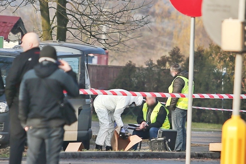 Strzelanina pod Wrocławiem. Nie żyje policjant i gangster [ZDJĘCIA]