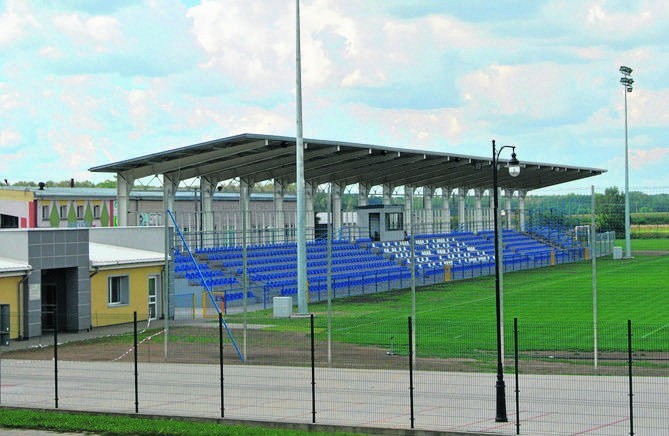 Stadion w Wysokiem Mazowieckiem, gdzie gra MKS Ruch może...